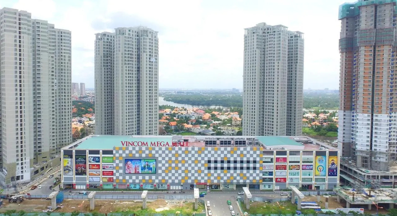 Hhomes - Cozy 2 Bedroom & Pool Gym At Masteri Thao Dien D2 Ho Chi Minh City Apartment